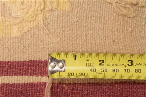 Aubusson Brown Flat Woven 90 X 126 Area Rug 100-22963 Image 6