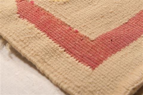 Aubusson Brown Flat Woven 90 X 126 Area Rug 100-22963 Image 8
