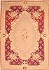 Aubusson Brown Flat Woven 90 X 126  Area Rug 100-22963 Thumb 0