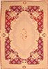 Aubusson Brown Flat Woven 90 X 126 Area Rug 100-22963 Thumb 0