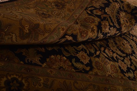 Jaipur Green Hand Knotted 90 X 120 Area Rug 100-22967 Image 12