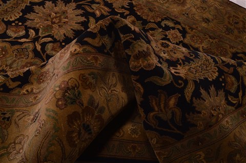 Jaipur Green Hand Knotted 90 X 120 Area Rug 100-22967 Image 3