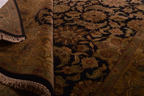Jaipur Green Hand Knotted 90 X 120 Area Rug 100-22967 Image 7