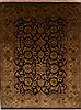 Jaipur Green Hand Knotted 90 X 120 Area Rug 100-22967 Thumb 0