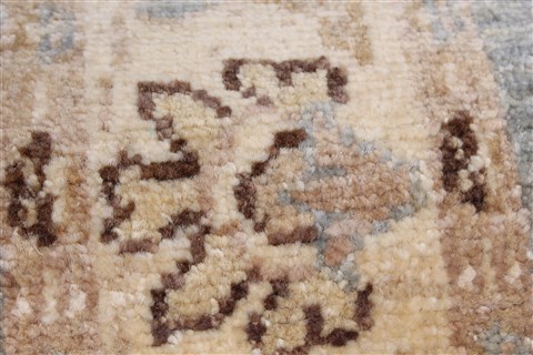 Pishavar Blue Runner Hand Knotted 29 X 910 Area Rug 250-22971 Image 10