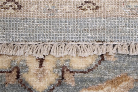 Pishavar Blue Runner Hand Knotted 29 X 910 Area Rug 250-22971 Image 1