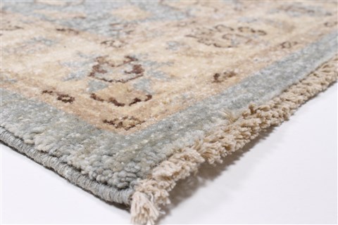 Pishavar Blue Runner Hand Knotted 29 X 910 Area Rug 250-22971 Image 7