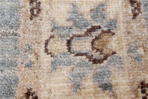 Pishavar Blue Runner Hand Knotted 29 X 910 Area Rug 250-22971 Image 9