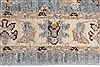 Pishavar Blue Runner Hand Knotted 29 X 910  Area Rug 250-22971 Thumb 3