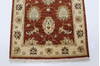 Ziegler Brown Runner Hand Knotted 26 X 102  Area Rug 250-22972 Thumb 5