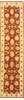 Ziegler Brown Runner Hand Knotted 26 X 102  Area Rug 250-22972 Thumb 0