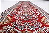 Sarouk Red Runner Hand Knotted 26 X 100 Area Rug 250-22974 Thumb 12