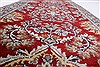 Sarouk Red Runner Hand Knotted 26 X 100  Area Rug 250-22974 Thumb 1