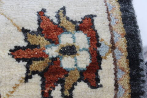 Ziegler Black Runner Hand Knotted 27 X 103  Area Rug 250-22975 Image 7