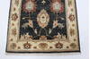 Ziegler Black Runner Hand Knotted 27 X 103  Area Rug 250-22975 Thumb 4