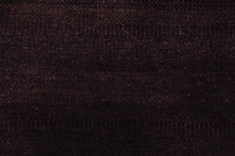 Modern Brown Runner Hand Knotted 29 X 100  Area Rug 250-22980 Image 2