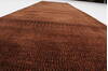 Modern Brown Runner Hand Knotted 29 X 100  Area Rug 250-22980 Thumb 10