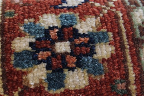 Serapi Blue Runner Hand Knotted 27 X 100 Area Rug 250-22983 Image 8