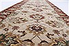 Kashmar Beige Runner Hand Knotted 26 X 103  Area Rug 250-22985 Thumb 11