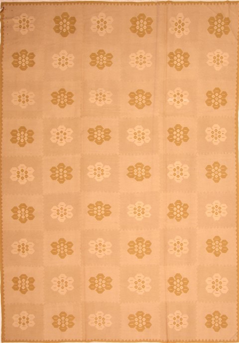 Kilim Beige Flat Woven 90 X 124  Area Rug 100-22986 Image 0