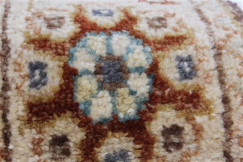 Ziegler Brown Runner Hand Knotted 25 X 104 Area Rug 250-22987 Image 8