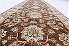 Ziegler Brown Runner Hand Knotted 25 X 104 Area Rug 250-22987 Thumb 1
