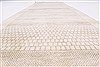 Gabbeh Beige Runner Hand Knotted 25 X 99  Area Rug 250-22990 Thumb 10