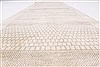 Gabbeh Beige Runner Hand Knotted 25 X 99  Area Rug 250-22990 Thumb 10