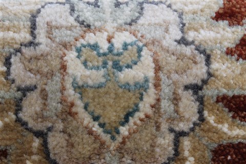 Zanjan Brown Runner Hand Knotted 27 X 911 Area Rug 250-22991 Image 7