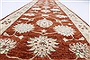 Zanjan Brown Runner Hand Knotted 27 X 911  Area Rug 250-22991 Thumb 1