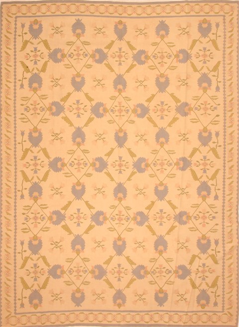 Kilim Brown Flat Woven 91 X 120  Area Rug 100-22993 Image 0