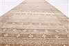 Gabbeh Beige Runner Hand Knotted 27 X 99 Area Rug 250-22995 Thumb 12