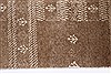 Gabbeh Beige Runner Hand Knotted 27 X 99 Area Rug 250-22995 Thumb 2
