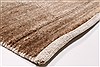 Gabbeh Beige Runner Hand Knotted 27 X 99  Area Rug 250-22995 Thumb 5