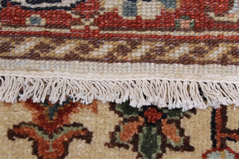 Serapi Beige Runner Hand Knotted 27 X 911 Area Rug 250-23005 Image 10