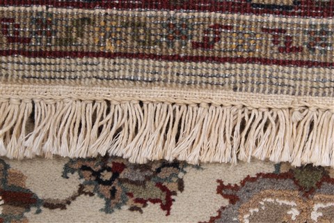 Kashmar Beige Runner Hand Knotted 26 X 910 Area Rug 250-23008 Image 13