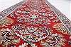 Kashan Red Runner Hand Knotted 26 X 101  Area Rug 250-23010 Thumb 11