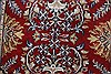 Kashan Red Runner Hand Knotted 26 X 101  Area Rug 250-23010 Thumb 2