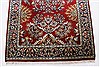 Kashan Red Runner Hand Knotted 26 X 101  Area Rug 250-23010 Thumb 3