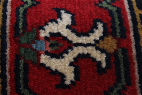 Heriz Black Runner Hand Knotted 28 X 910  Area Rug 250-23012 Image 10