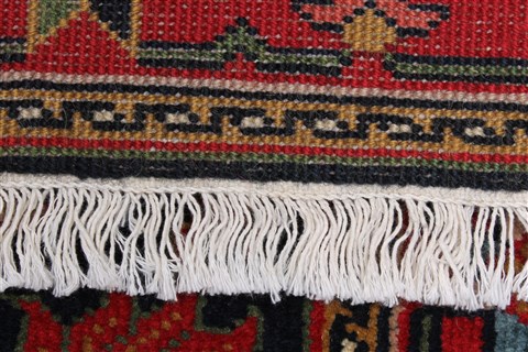 Heriz Black Runner Hand Knotted 28 X 910  Area Rug 250-23012 Image 13