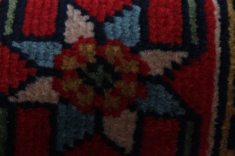 Heriz Black Runner Hand Knotted 28 X 910  Area Rug 250-23012 Image 7