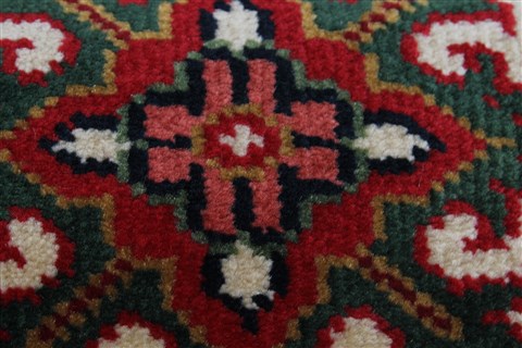 Heriz Black Runner Hand Knotted 28 X 910  Area Rug 250-23012 Image 8