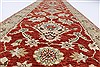 Agra Brown Runner Hand Knotted 28 X 98  Area Rug 250-23018 Thumb 1
