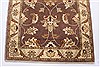 Chobi Brown Runner Hand Knotted 26 X 94  Area Rug 250-23021 Thumb 3