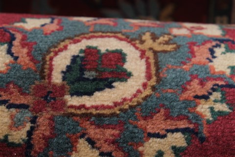 Semnan Red Runner Hand Knotted 27 X 98 Area Rug 250-23025 Image 6