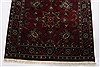 Semnan Red Runner Hand Knotted 27 X 98  Area Rug 250-23025 Thumb 2