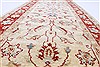 Pishavar Beige Runner Hand Knotted 29 X 107  Area Rug 250-23026 Thumb 11