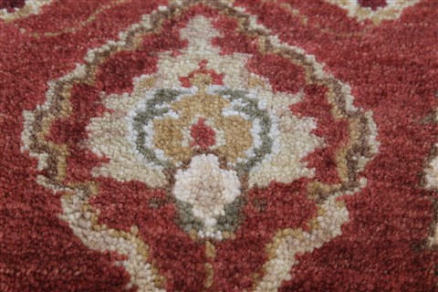 Kashan Brown Runner Hand Knotted 27 X 101 Area Rug 250-23027 Image 5