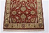 Kashan Brown Runner Hand Knotted 27 X 101  Area Rug 250-23027 Thumb 3